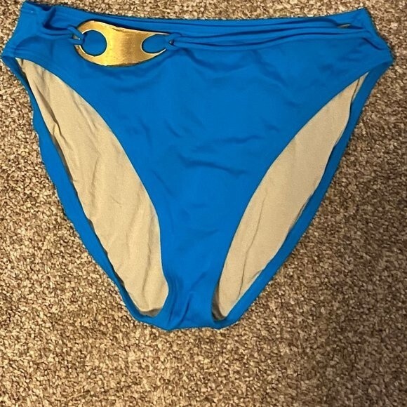 Victoria Secret 2 Piece Bikini Halter Tie Womens Swimsuit Size M - Picture 5 of 9